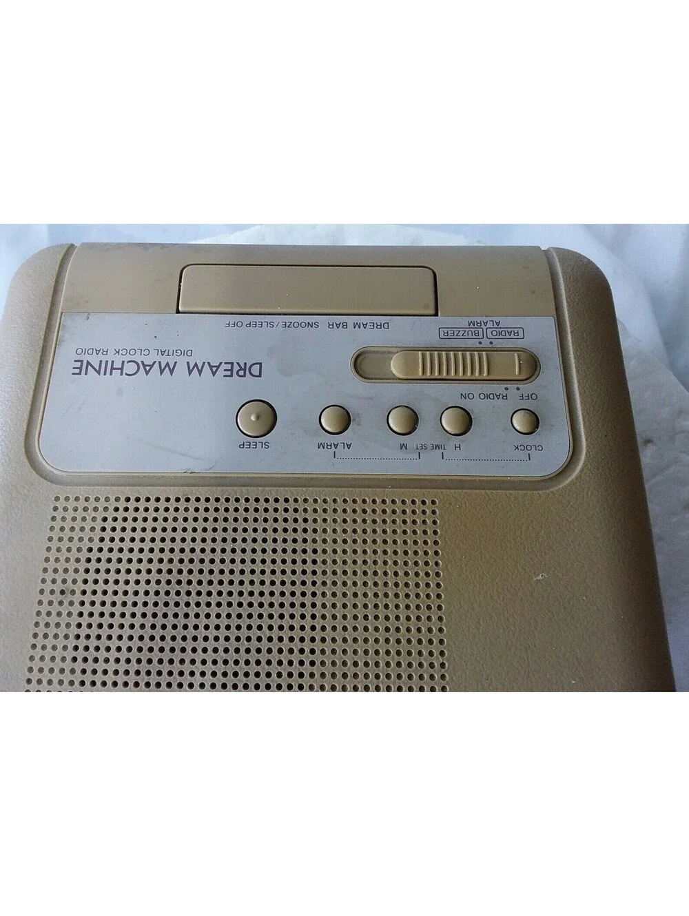 Sony Dream Machine ICF-C240 AM FM Alarm Clock Radio 1989 Vintage AC Tested Work